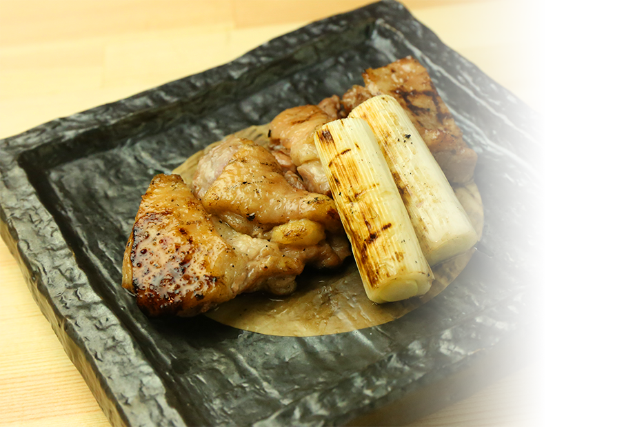 丹波鶏の炭火焼き